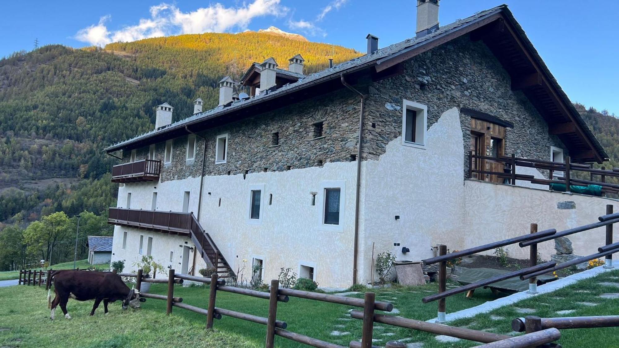 Maison Marcoz - Appartamenti Vacanze Etroubles Kültér fotó